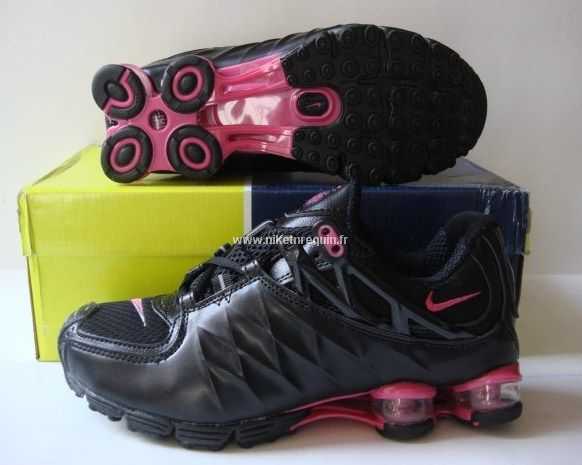 Noir Et Rose Nike Shox 3903
